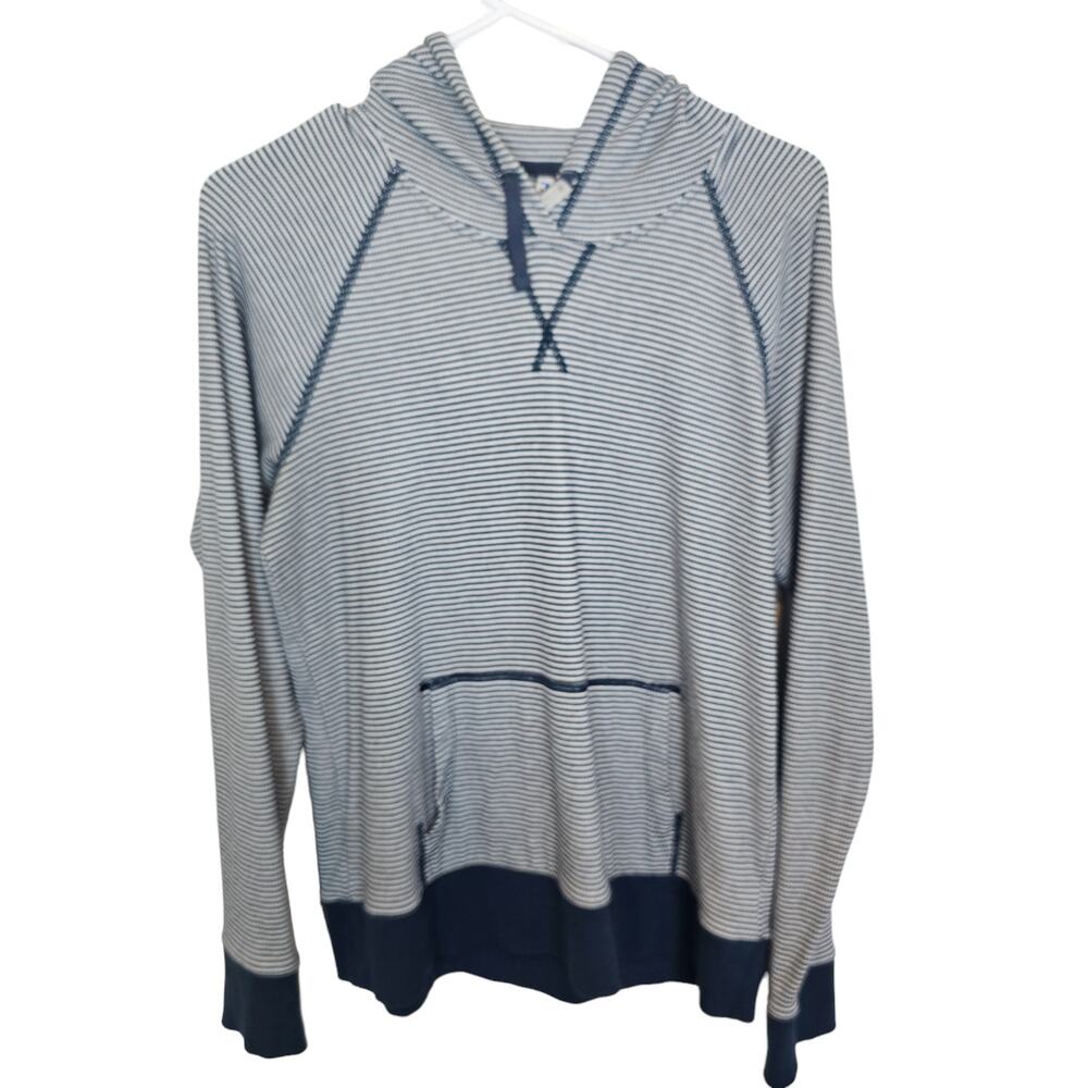 Kuhl Womens Stria Pullover Hoodie Striped Size M Gorpcore Granola Girl Outdoor